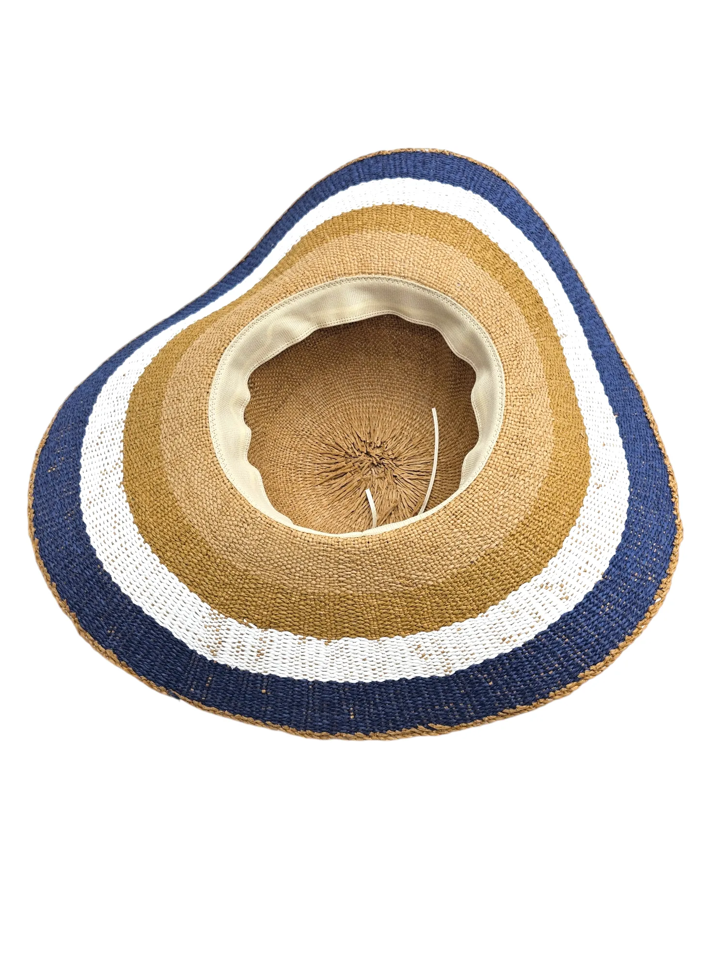 Beach Sun Hat Vacation Foldable Hat Resortwear (Viento)