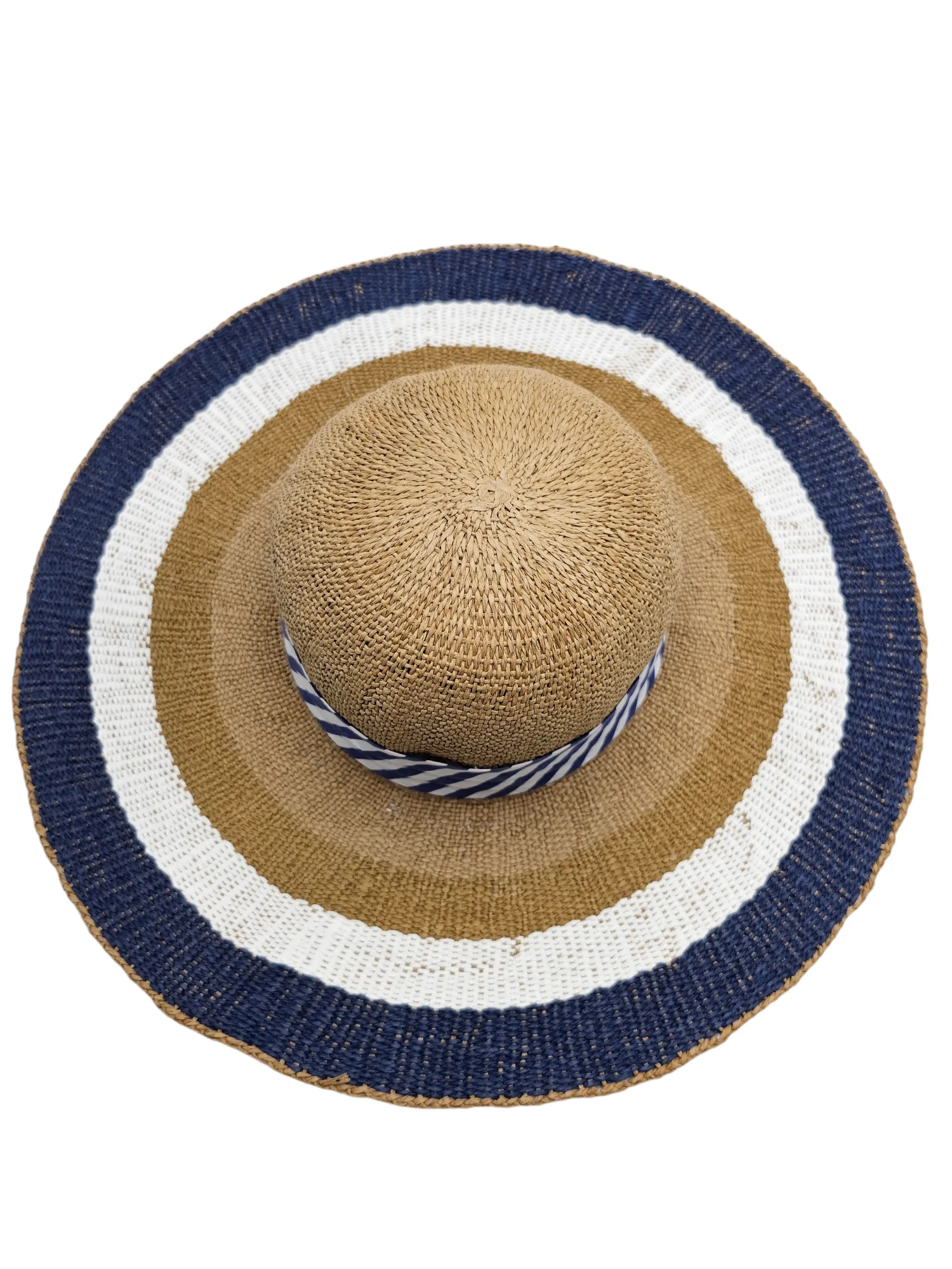 Beach Sun Hat Vacation Foldable Hat Resortwear (Viento)