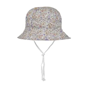 Bedhead Girls Reversible Sun Hat - Wanderer Winnie Blanc