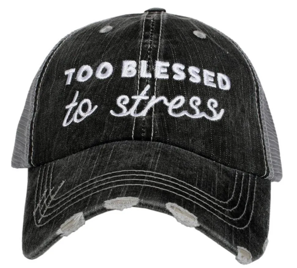 Blessed T-shirts Blessed hot mess Too blessed to stress