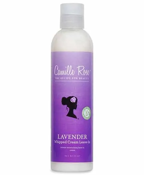 Camille Rose Naturals Lavender Whipped Leave In Moisturizing Cream 8oz