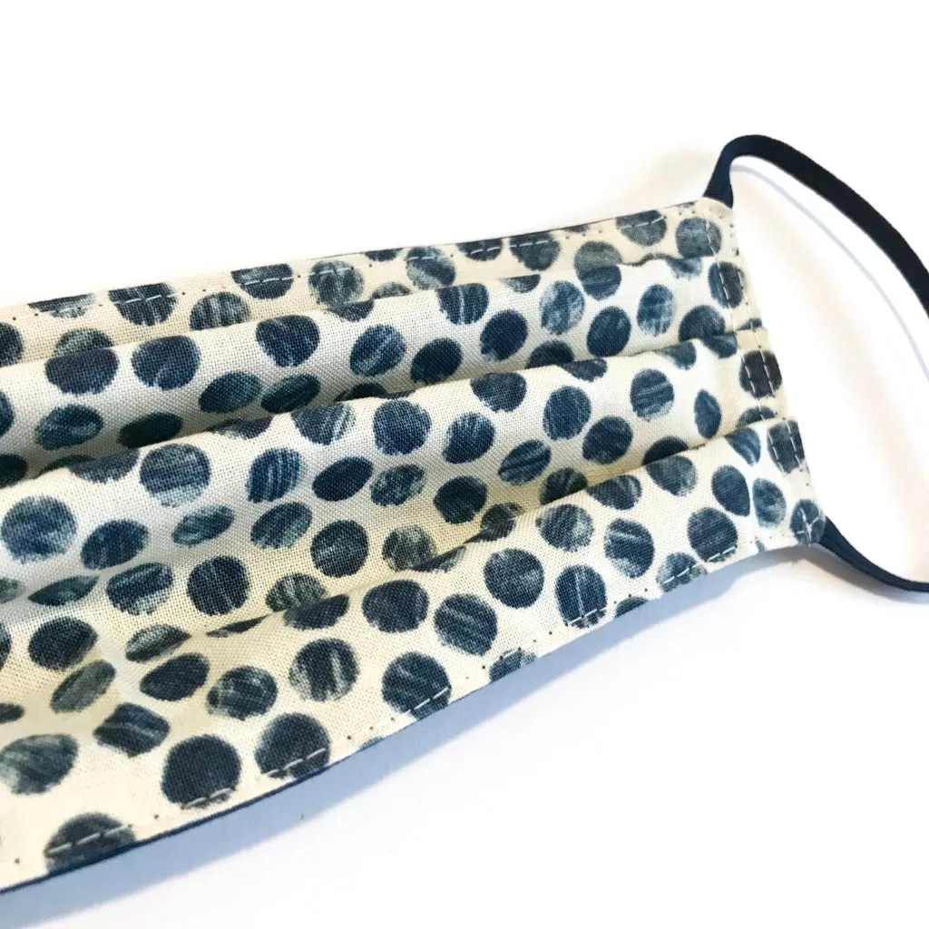 Eco Cotton Reversible Surgical Face Mask Dots