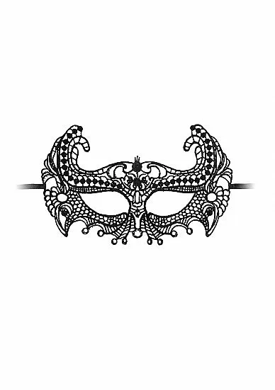 Empress Applique Lace Mask