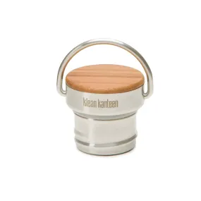 Klean Kanteen Stainless Steel Bamboo Loop Cap