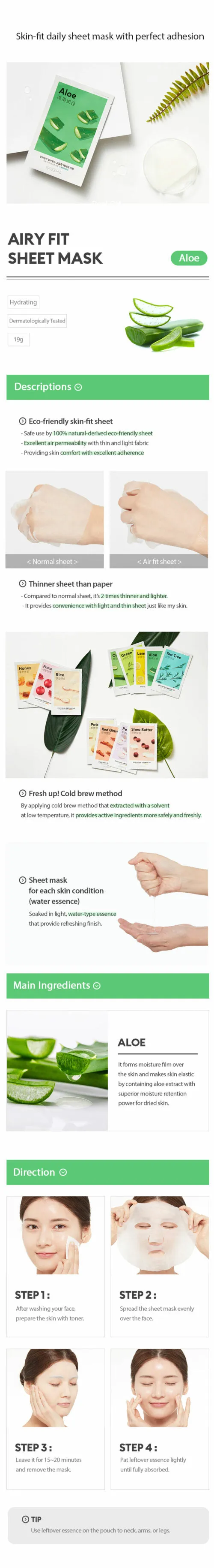 MISSHA Airy Fit Sheet Mask Aloe