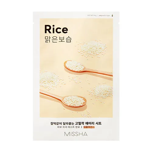 Missha Airy Fit Sheet Mask- Set of 6