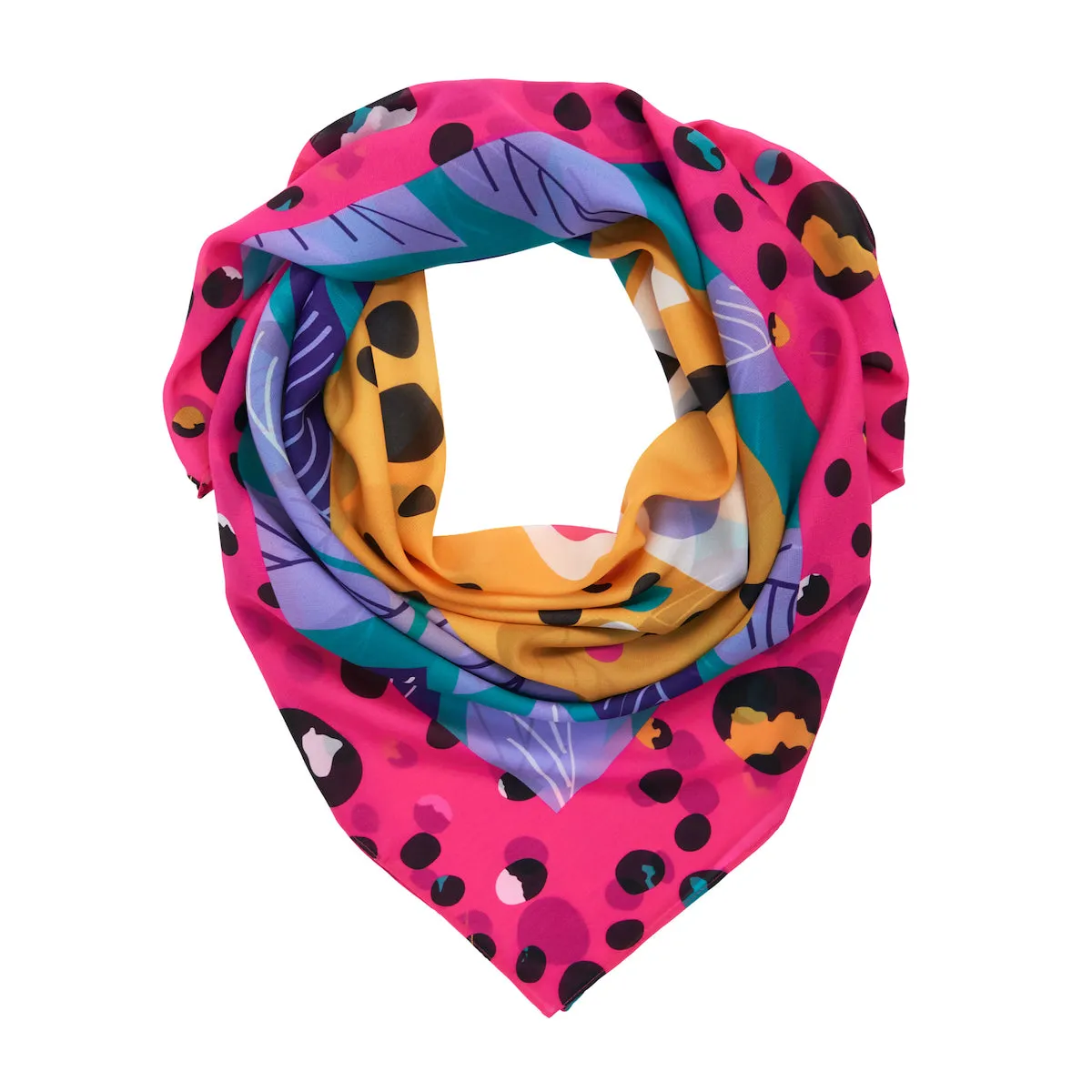 Pete Cromer The Choosy Cheetah Square Scarf by Erstwilder