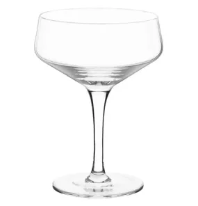 "Raye Angled Crystal Coupe" Glasses (Set of 2)