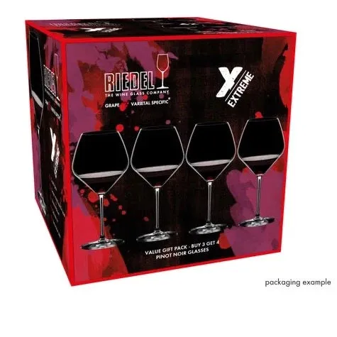 RIEDEL PINOT NOIR WINE GLASSES - SET OF 4 - MADE IN GERMANY