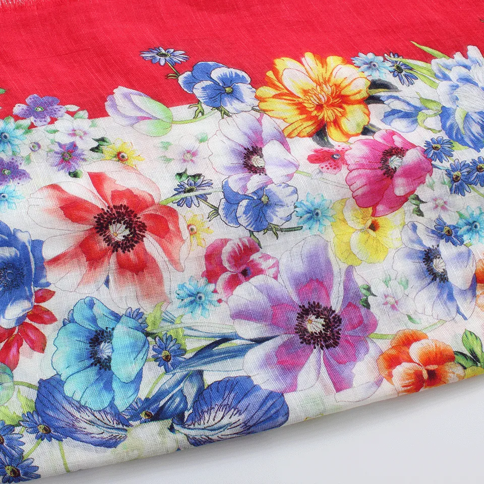 Rieti Flower Scarf