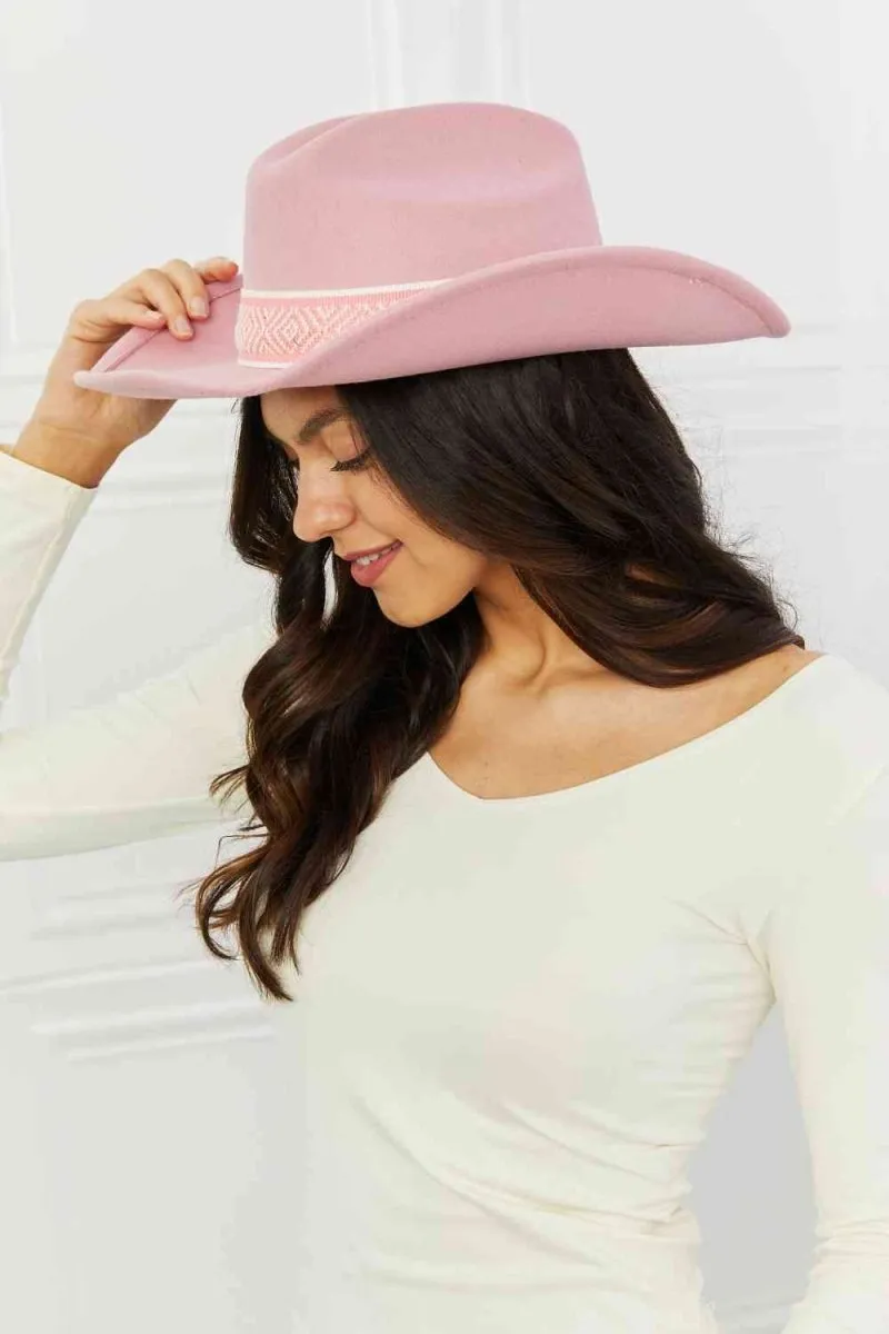 Sunset Rodeo Pink Cowboy Hat