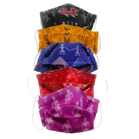 Tribal and Ikat Mask (Pack of 5)