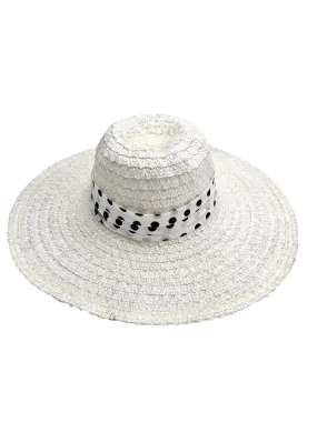 White Hat With Polka Dots (Free Spirit)